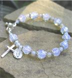 Swarovski Opal Rosary Bracelet